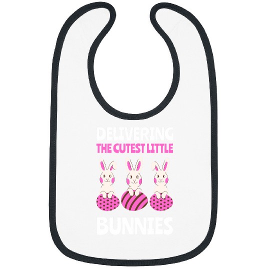Easter Pregnancy Delivering Cutest Bunnies nurses Labor Day 6 Bibs