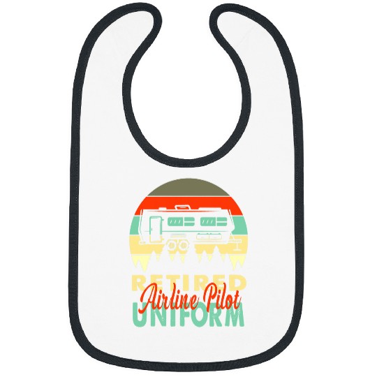 Retired Airline Pilot Uniform Rv Camping Retirement Bibs