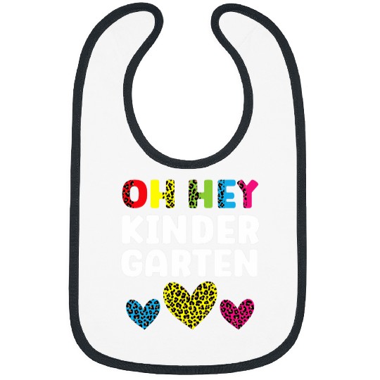 Kindergarten Back to School Kinder Student Teacher Bibs
