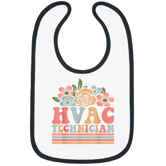 HVAC Technician HVAC Tech AC Repairman Air Conditioning 2 Bibs