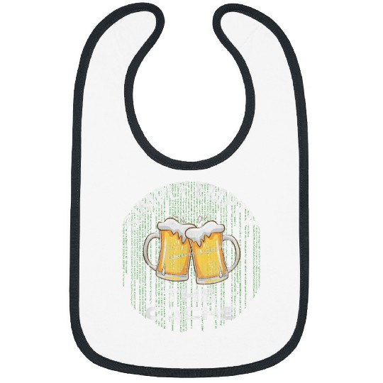 IT specialist Computer science student Empty cache with beer Bibs