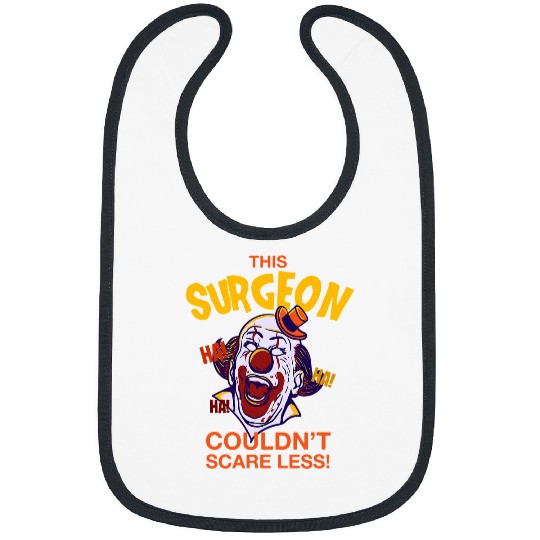 This Surgeon Couldnt Scare Less Halloween Surgery Scary 2 Bibs