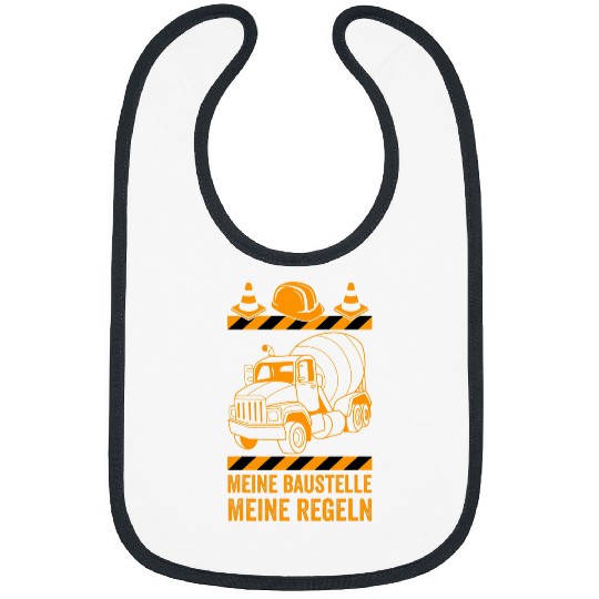 Concrete mixer construction building construction worker 4 Bibs