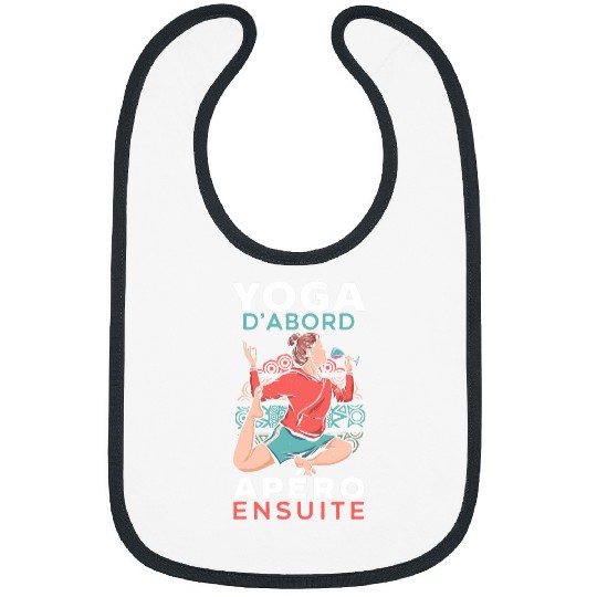 Yoga dAbord Abord Ensuite Namaste Gift Fitness Yoga Bibs