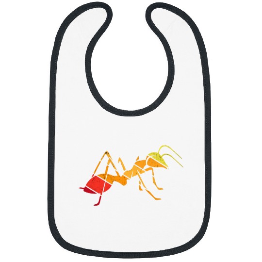 Retro vintages Insect Ant Lover entomologist Bibs