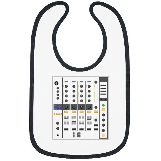 Electronic Musician Modern Music Producer Electric Mixer 1 Bibs