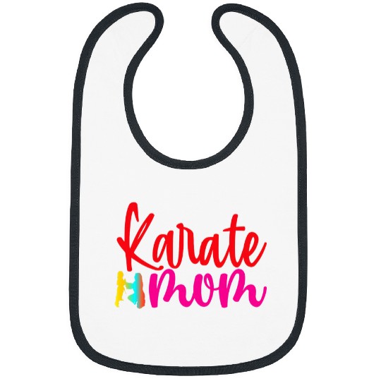 Karate Mom Mothers Day Funny Karate Lover 1 Bibs