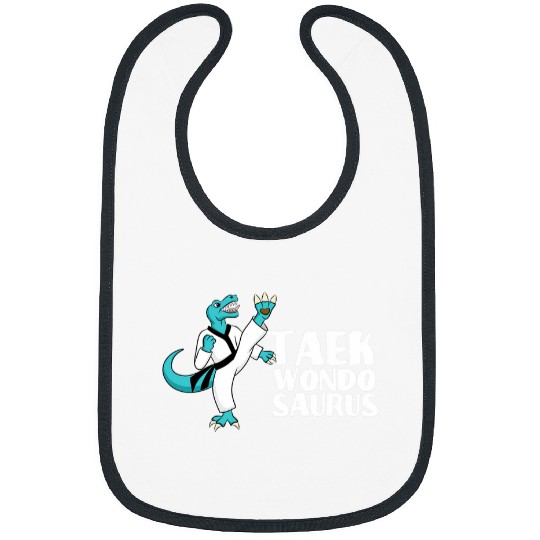 Dino Taekwondosaurus Gifts Bibs