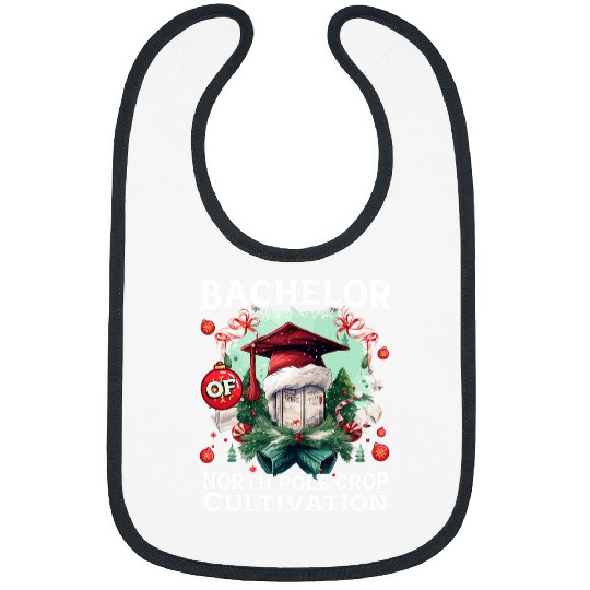 North Pole Crop Cultivation Christmas Farmer Farming Farm Bibs