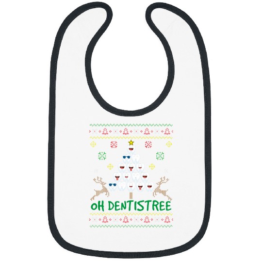 Oh Dentistree Christmas Dental Christmas Bibs