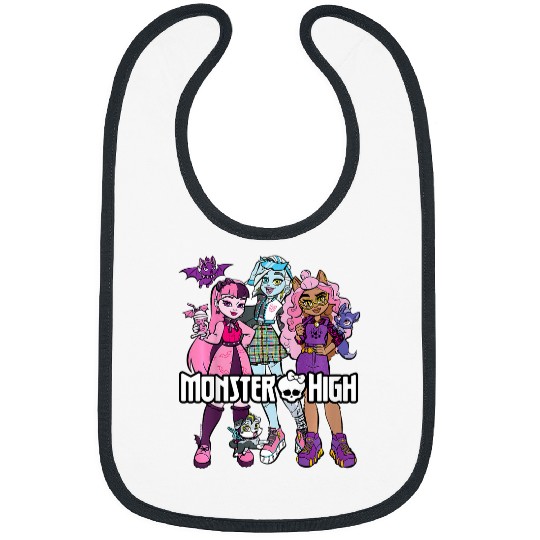 Kids Monster High STUDENT Group With Pets Bibs