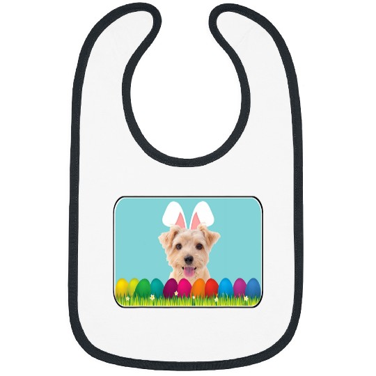 Norfolk Terrier w Bunny Ears Bibs