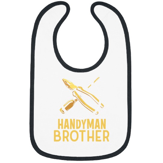 Handyman Brother Worker Tinkerer Diy Hobby Bibs