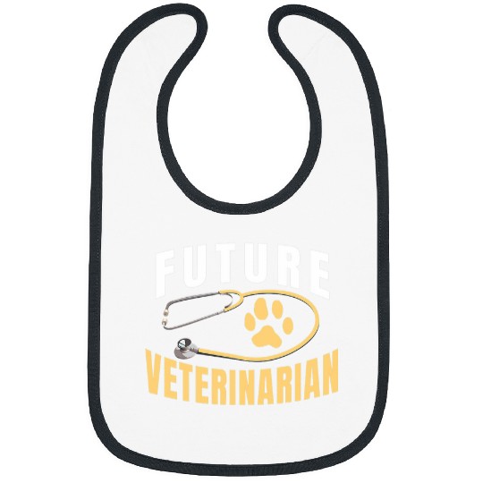 Future Veterinarian Future Vet Animal Doctor Pet Bibs
