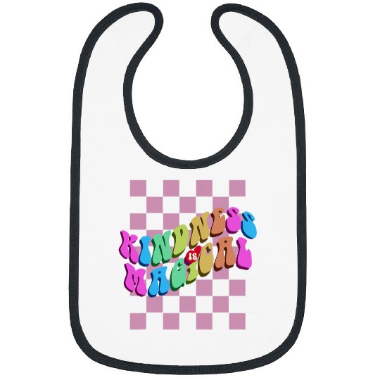 Retro KINDNESS IS MAGICAL AntiBullying Awareness Staff Bibs