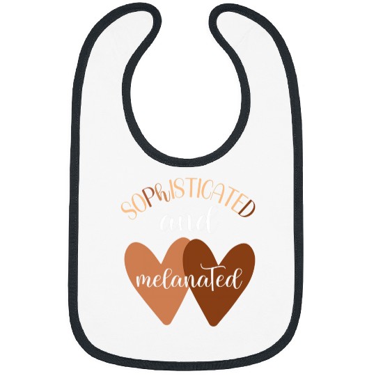 Black PhD Graduation Melanated Grad School PhD Student Women Bibs