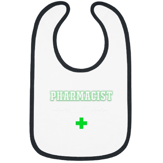 Pharmacist Est Pharmacy Graduate Gifts New Pharmacist Bibs