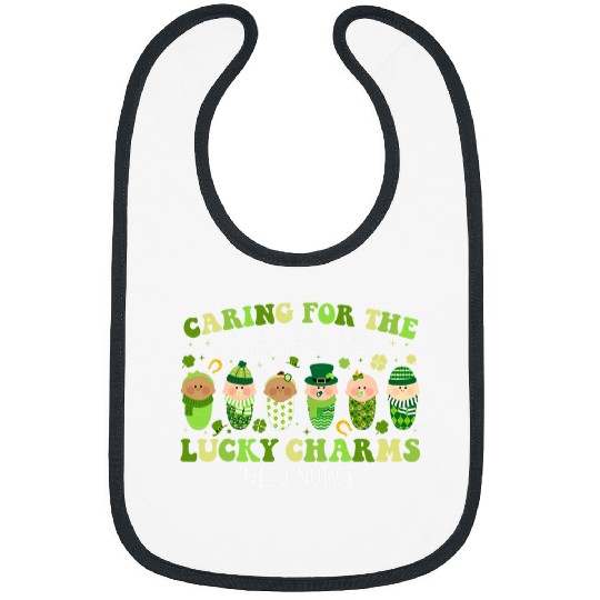 Caring For The Cutest Lucky Charms NICU nurses St Patricks Bibs