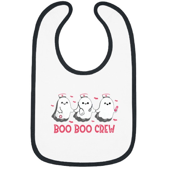 Boo Boo Crew nurses Halloween nurses Bibs