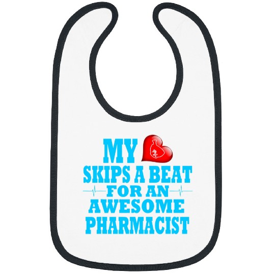 Pharmacist Valentines Prescription Doctor Loved One Pun Bibs