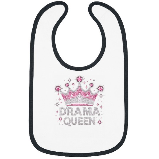 Drama Queen Funny Theatre Actress Thespian Bibs