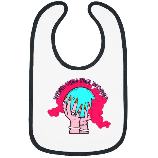 Occult and Gothic Witchcraft Fortune Teller 1 Bibs