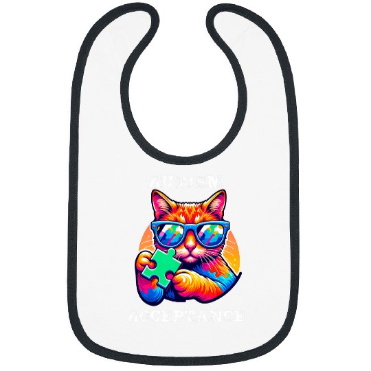 Autism Awareness Acceptance Special Education Teacher Gifts 6 Bibs