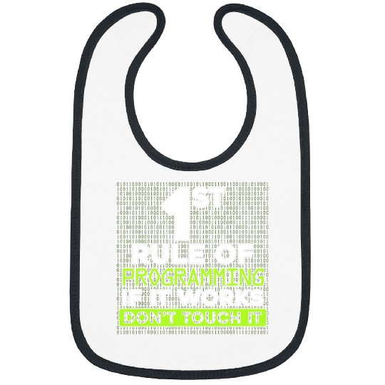 Rule Of Computer Programmer Programming Expert Graphic Bibs