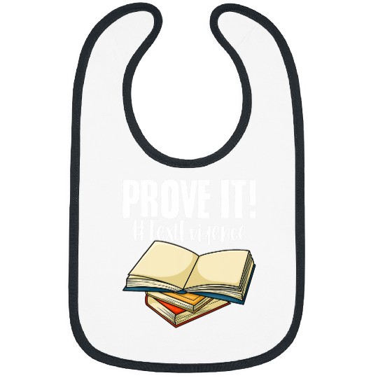 Education Prove It Text Evidence Literature English Tutor Bibs
