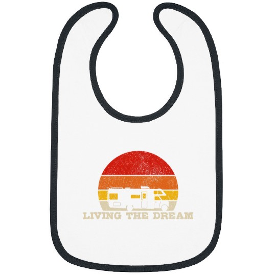 RV vintages Retro Camping Road Trip Camper Bibs