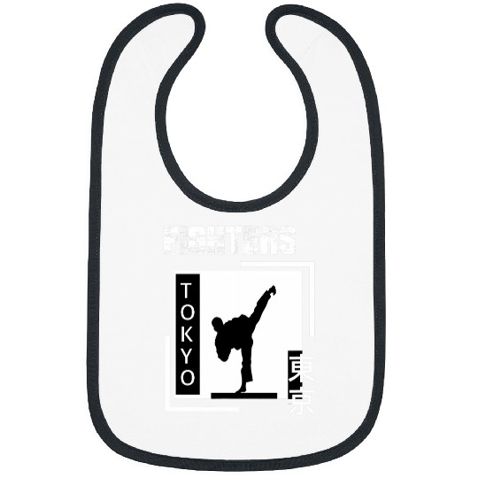 Karate Tokyo Fighters Style Top Streetwear Bibs
