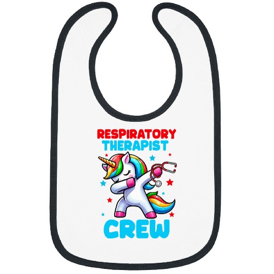 Respiratory Therapist Crew Unicorns Matching Job Team Bibs