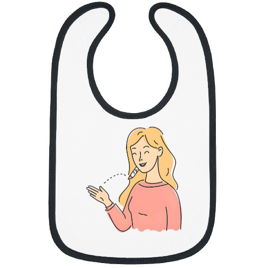 Thank You ASL Speech pathology aac Speech Teacher Bibs