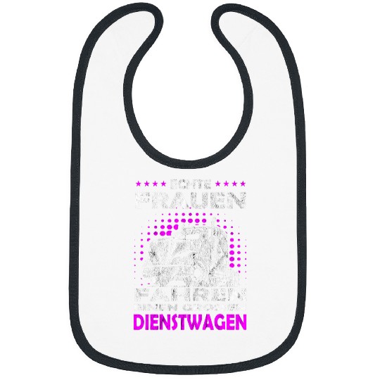 Womens Real women drive a large service car truck driver Bibs