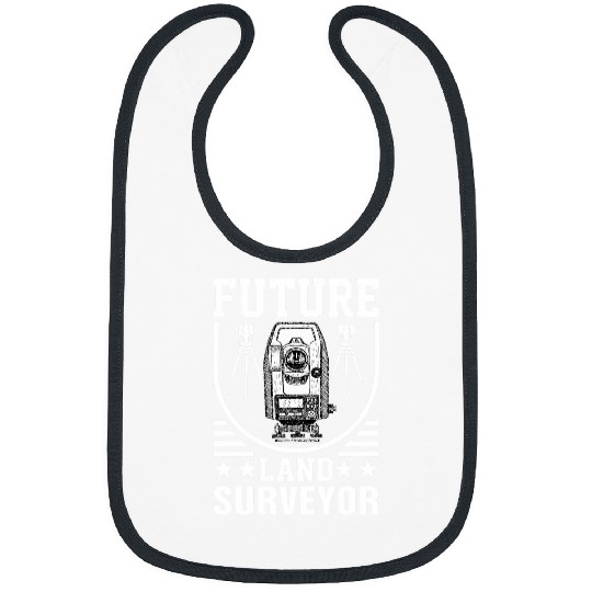 Future Land Surveyor Land Examiner Cartographer Student Bibs