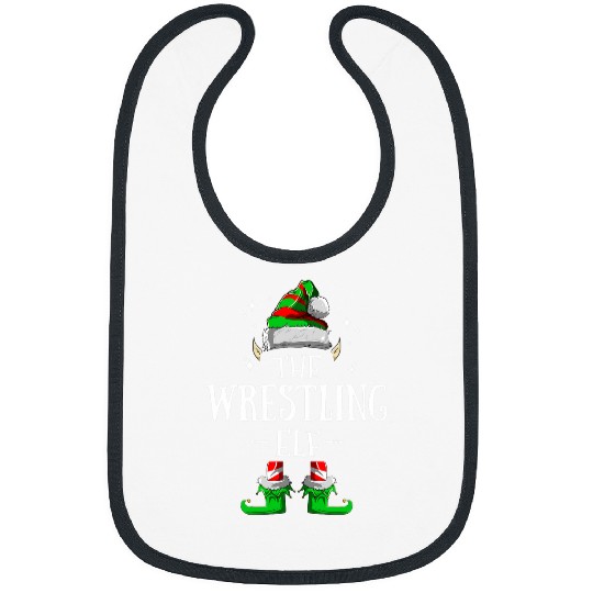 The Wrestling Elf Matching Family Group Christmas Pajama Bibs