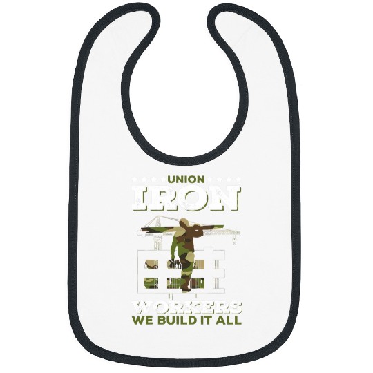 Union Iron workers for menwomen Labor day Iron worker Bibs