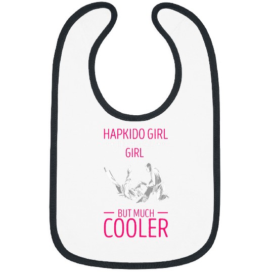 Hapkido Korean Martial Arts Hapkido Throw Like A Karate Girl Bibs