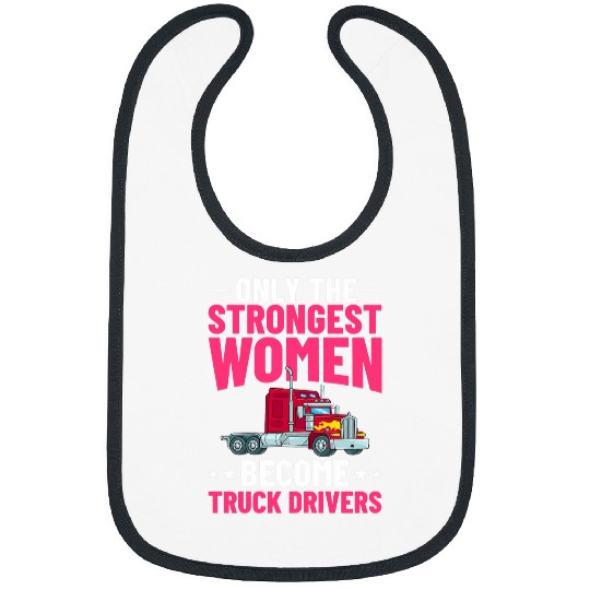 Womens Semi Truck Driver Trailer Trucker Training 2 Bibs