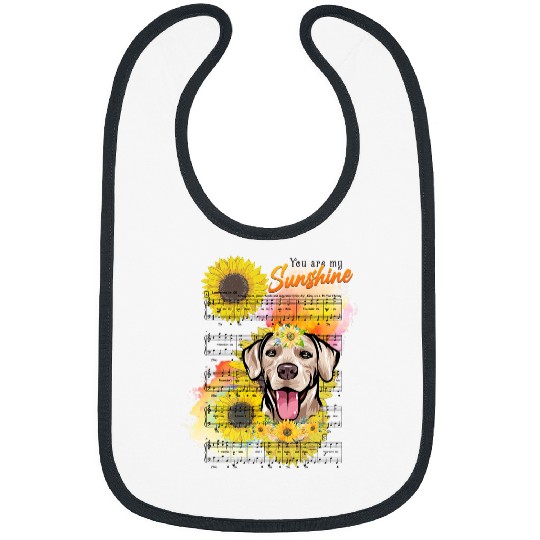 Rhodesian Ridgeback You Are My Sunshine Bibs