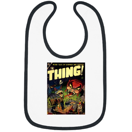 Halloween Horror ghosts Vampire Monster vintages Comic Book Bibs