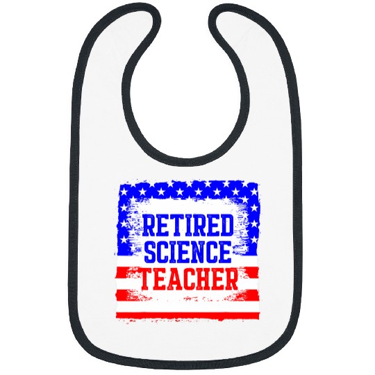 Retired Science Teacher Certified School Retirement Bibs