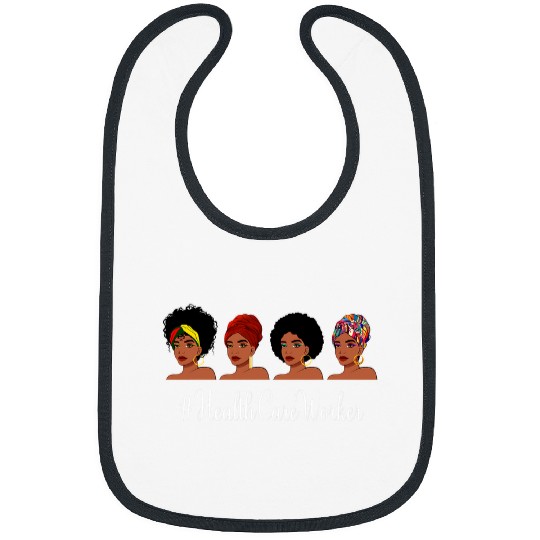 Health Care Worker Life African American nurses Juneteenth Bibs