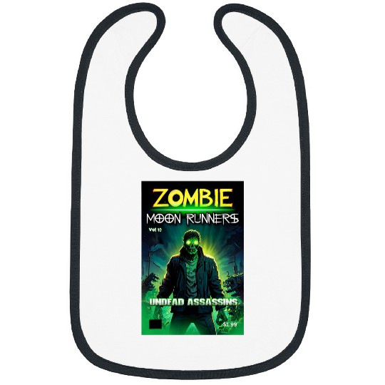 Adult Manga Zombie Volume Ten Comic Book Cover Graphic Bibs