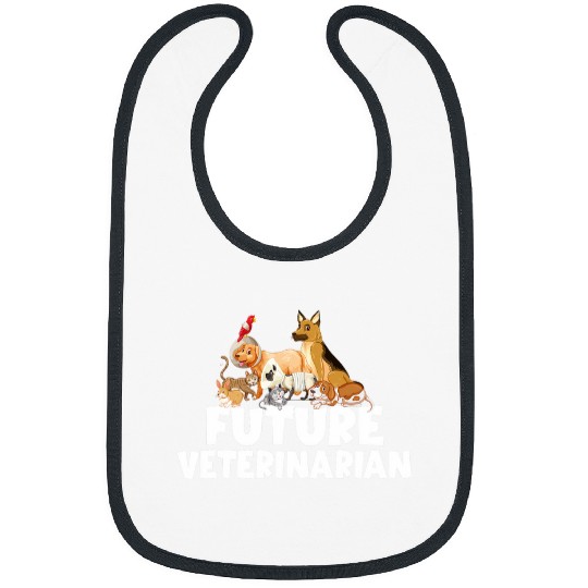 Graduation Party Future Veterinarian Veterinary Assistant Bibs