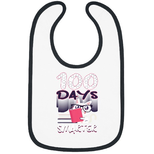 100 Days Smarter 100 Days Of School Bibs