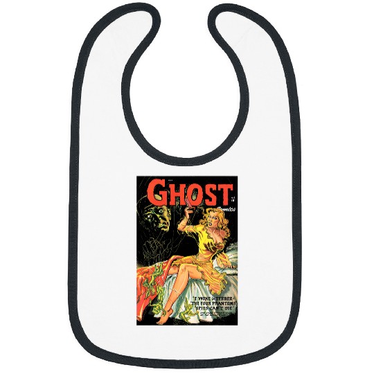 Halloween Horror vintages ghosts Comic Book Retro Scary Bibs