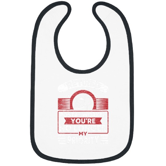 Retired Postal Worker Postman Bibs