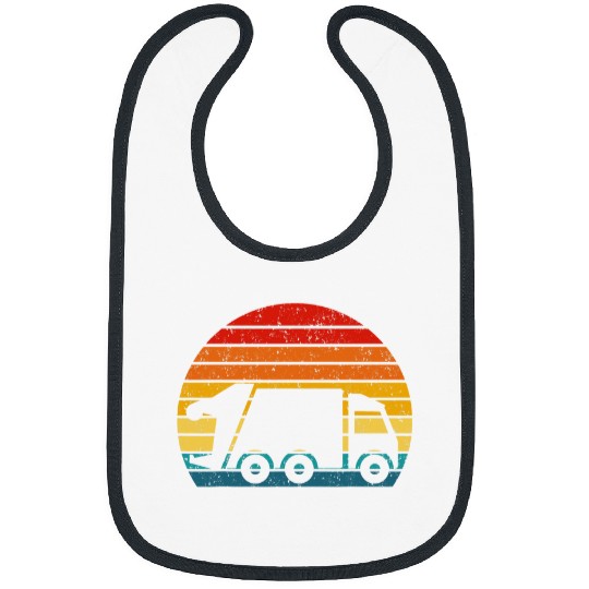 Retro vintages Trucker Big Rig SemiTrailer Truck Driver Bibs