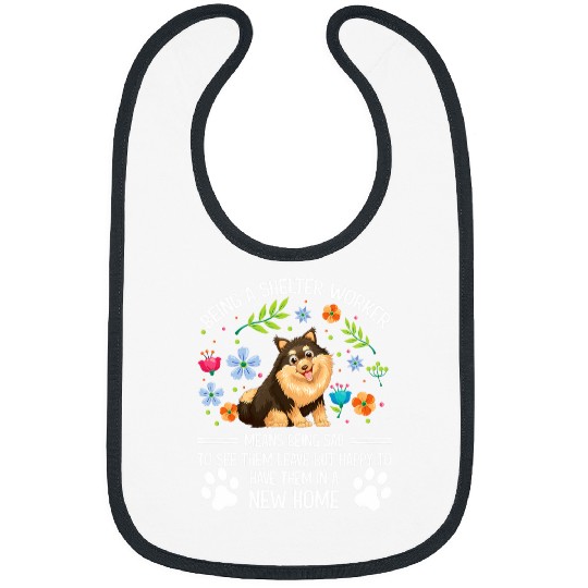 Animal Shelter Worker Shelter Work Cat Volunteer Pet Lover Bibs